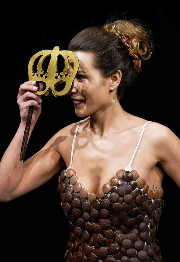 Bu geyimlər şokoladdan hazırlanıb -  FOTOLAR